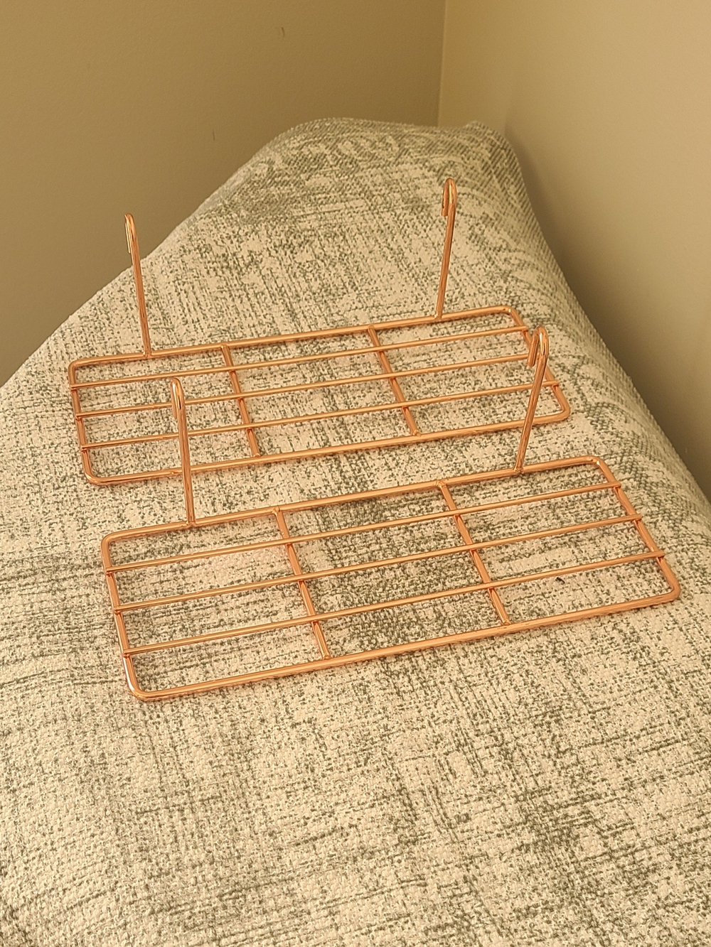 Rose gold Wire Shelves